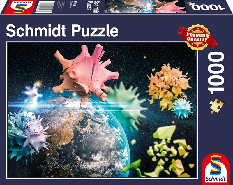 puzzel Planet Earth 2020 - legpuzzel 1000 stukjes. from Schmidt Spiele, Multicolour edition – box 2 of 2
