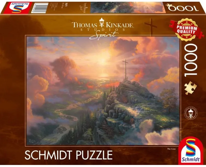 puzzel Thomas Kinkade Spirit Het Kruis 1000 stukjes kunst. from Schmidt Spiele, Multicolour edition – box