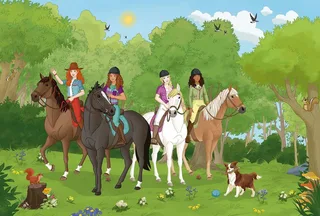 Puzzle 150 Teile Kinder Puzzle Schleich Horse Club Ausritt + Figur 56464, Puzzleteile van Schmidt Spiele – doos 2 van 3