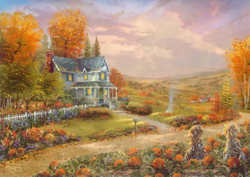 Puzzle Automne à Apple Hill de Schmidt Spiele – boîte