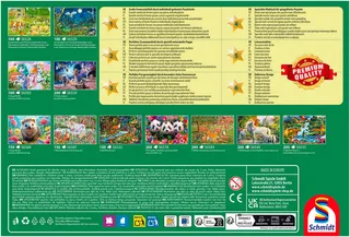Puzzle Bauernhof-Tiere, 60 Puzzleteile, Made in Europe de Schmidt Spiele, édition Multicolore – boîte 3 sur 3