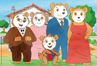 Puzzle Bobo Siebenschläfer, Freunde und Familie, 72 Puzzleteile, 3x24 Teile from Schmidt Spiele, Multicolour edition – box 3 of 4