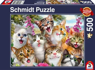 Puzzle Cats' Selfy - 500 à 999 pièces van Schmidt Spiele – doos 2 van 2