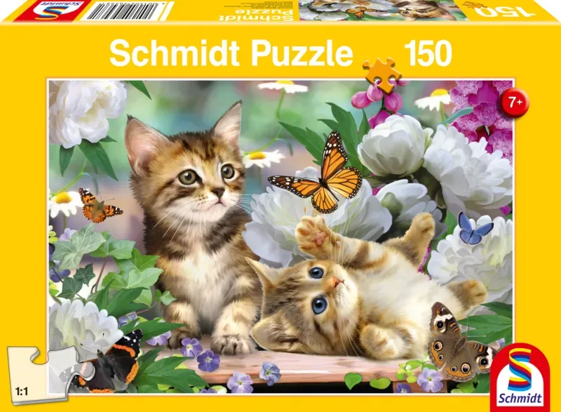 Puzzle Chatons Espiègles - 150 à 199 pièces de Schmidt Spiele – boîte 2 sur 2