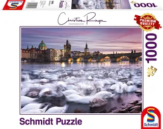 Puzzle Christian Ringer - Prague - 1000 pièces van Schmidt Spiele – doos 2 van 2