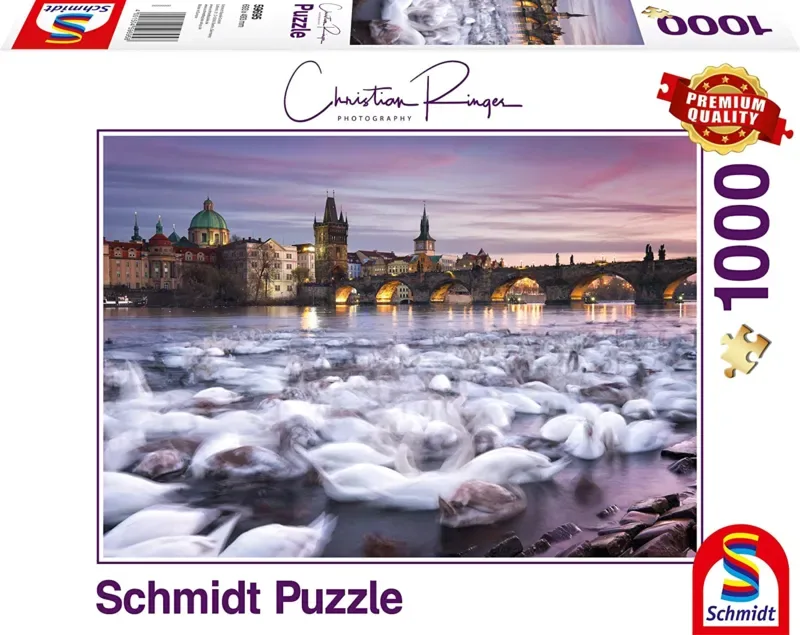 Puzzle Christian Ringer - Prague - 1000 pièces van Schmidt Spiele – doos 2 van 2