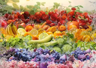 Puzzle Cocktail de Fruits - 1000 pièces de Schmidt Spiele – boîte 1 sur 2