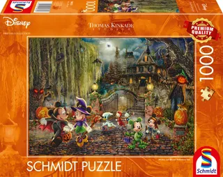 Puzzle Disney - Mickey & Minnie - Halloween Fun - 1000 pièces van Schmidt Spiele – doos 2 van 2
