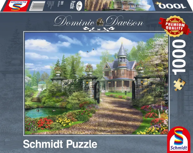 Puzzle Dominic Davison - Domaine idyllique - 1000 pièces de Schmidt Spiele – boîte 2 sur 2