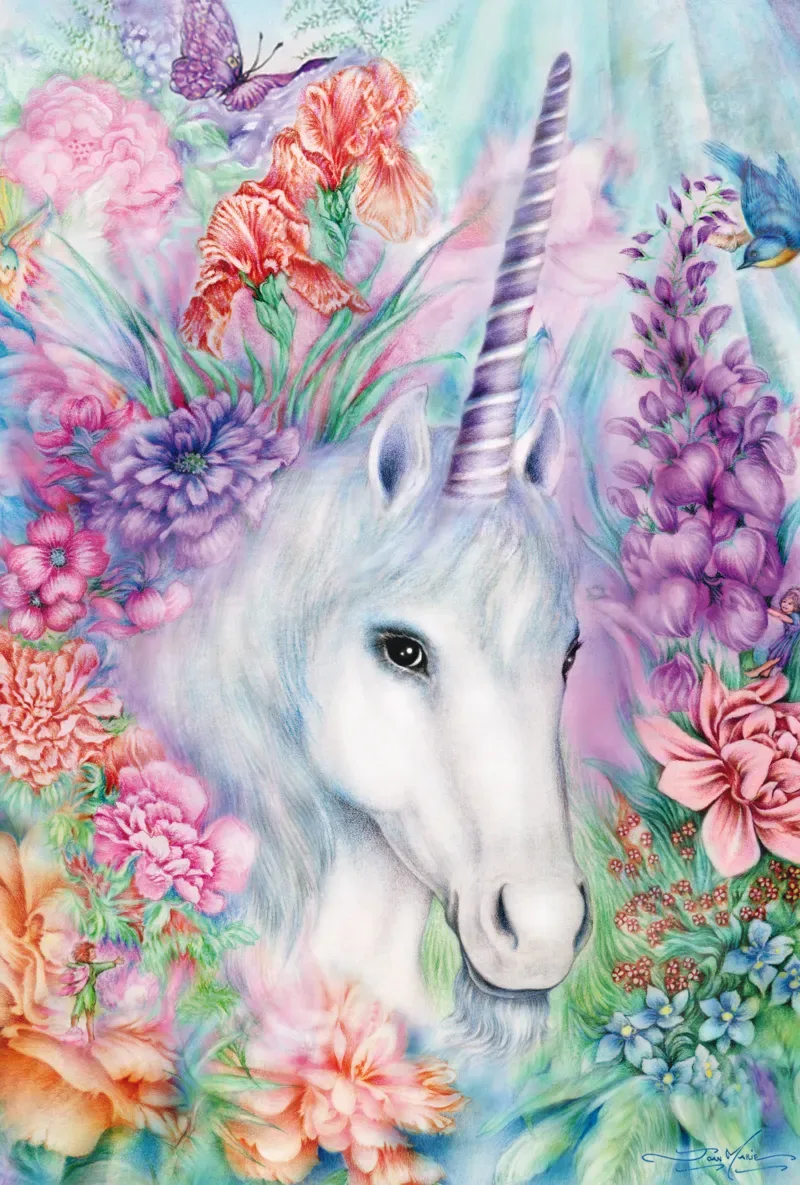 Puzzle Douce Beauté de la Licorne - Posters van Schmidt Spiele – doos