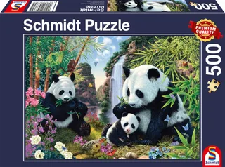 Puzzle Famille de Pandas - 500 à 999 pièces van Schmidt Spiele – doos 2 van 2