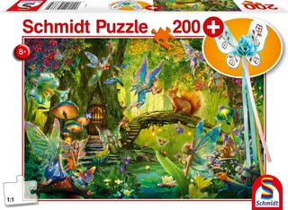 Puzzle Fées dans la Forêt - 200 à 499 pièces de Schmidt Spiele – boîte 2 sur 2
