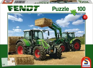 Puzzle Fendt Vario 724 und 716 - 100 à 149 pièces de Schmidt Spiele – boîte 2 sur 2