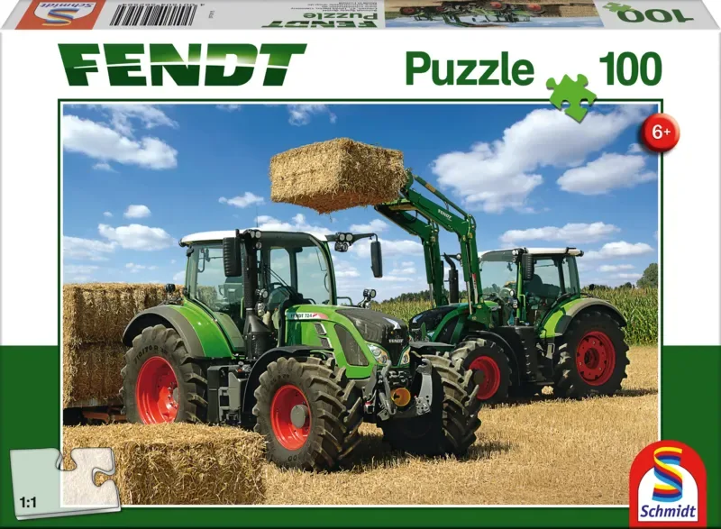 Puzzle Fendt Vario 724 und 716 - 100 à 149 pièces de Schmidt Spiele – boîte 2 sur 2