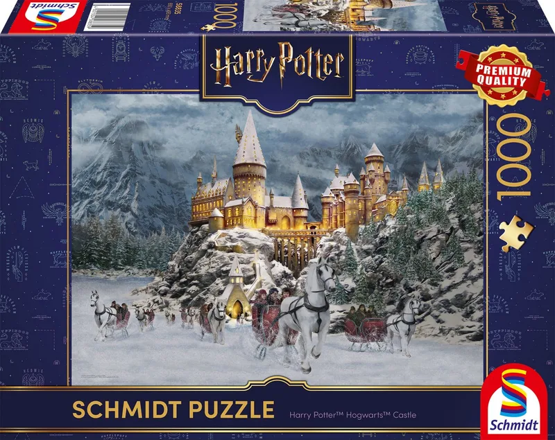 Puzzle Harry Potter™ Hogwarts™ Castle, 1000 Puzzleteile, Made in Germany de Schmidt Spiele, édition Multicolore – boîte 1 sur 4