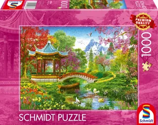 Puzzle Jardin Japonais - 1000 pièces de Schmidt Spiele – boîte 2 sur 2