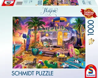Puzzle Jeff Haynie - Roulotte - 1000 pièces van Schmidt Spiele – doos 2 van 2