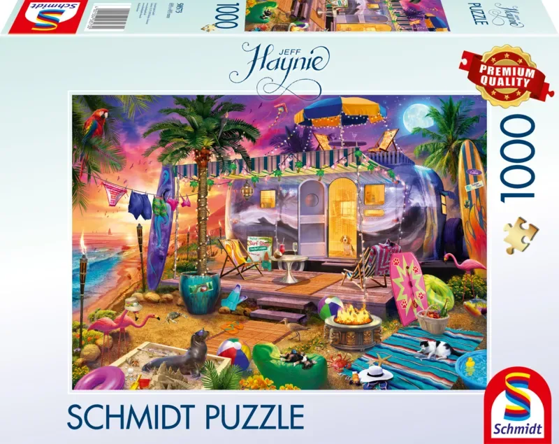 Puzzle Jeff Haynie - Roulotte - 1000 pièces van Schmidt Spiele – doos 2 van 2