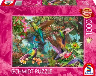 Puzzle Jeu de Couleurs du Colibri - 1000 pièces de Schmidt Spiele – boîte 2 sur 2