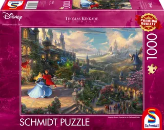 Puzzle La Belle au Bois Dormant - 1000 pièces de Schmidt Spiele – boîte 2 sur 2