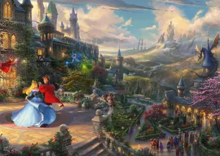 Puzzle La Belle au Bois Dormant - 1000 pièces de Schmidt Spiele – boîte 1 sur 2