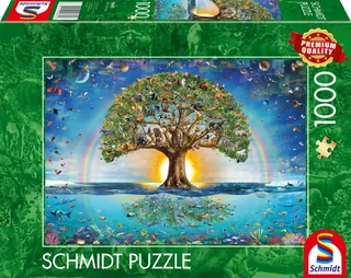 Puzzle La Magie de l'Arbre de Vie - 1000 pièces de Schmidt Spiele – boîte 2 sur 2
