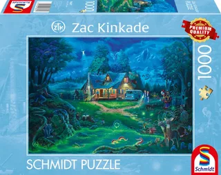 Puzzle La Maison Hantée - 1000 pièces de Schmidt Spiele – boîte 2 sur 2