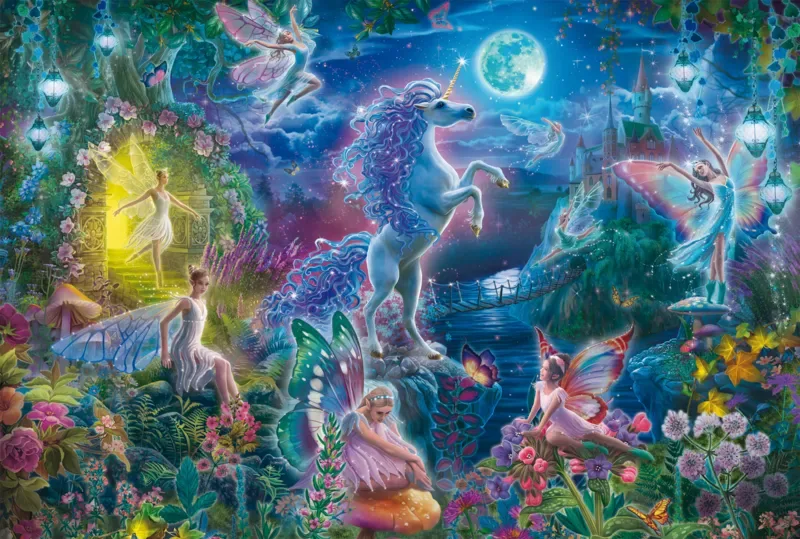 Puzzle Le Conte de Fées de la Licorne - 150 à 199 pièces de Schmidt Spiele – boîte