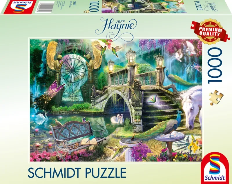 Puzzle Le Jardin Secret - 1000 pièces van Schmidt Spiele – doos 2 van 2