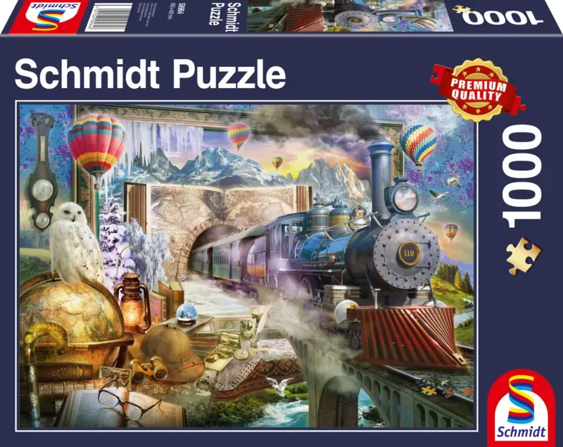 Puzzle Le Voyage Magique - 1000 pièces de Schmidt Spiele – boîte 2 sur 2