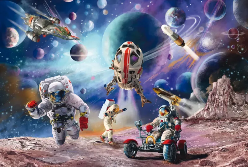 Puzzle Mission Spatiale - 200 à 499 pièces van Schmidt Spiele – doos
