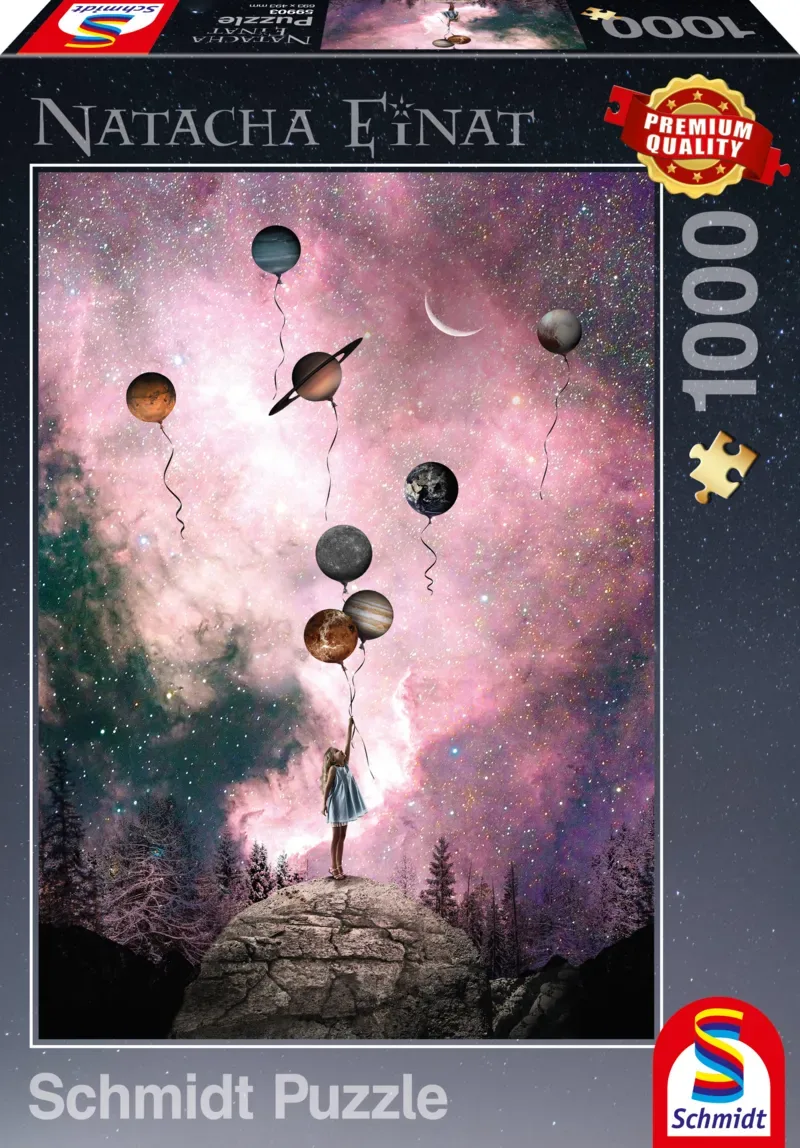 Puzzle Natacha Einat - Planet Longing - 1000 pièces de Schmidt Spiele – boîte 2 sur 2