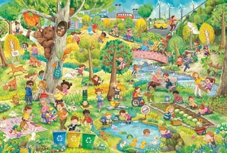 Puzzle Nature - Jeu d'Enfant - Posters van Schmidt Spiele – doos 1 van 2