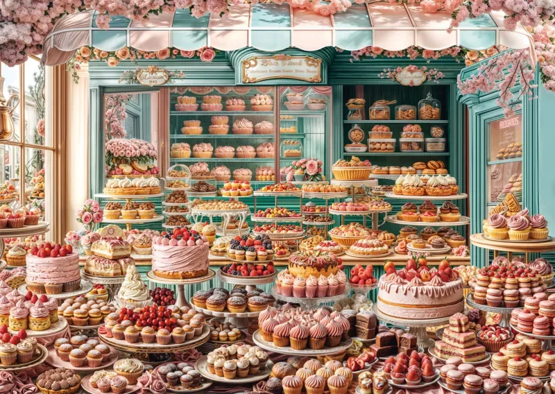 Puzzle Pâtisserie - 1000 pièces de Schmidt Spiele – boîte