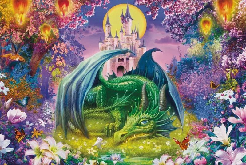 Puzzle Petit Dragon - 150 à 199 pièces van Schmidt Spiele – doos