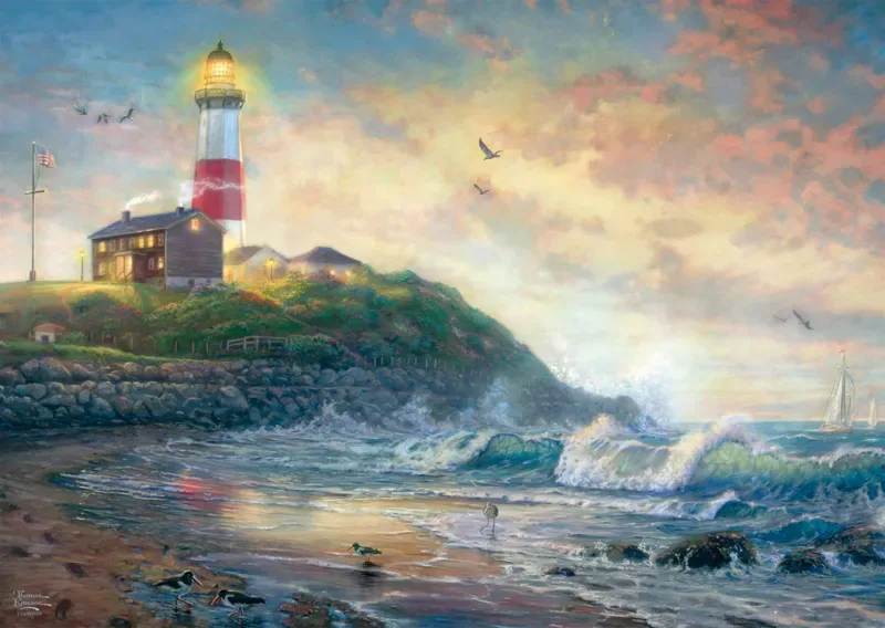 Puzzle Phare de l'espoir - 1000 pièces van Schmidt Spiele – doos