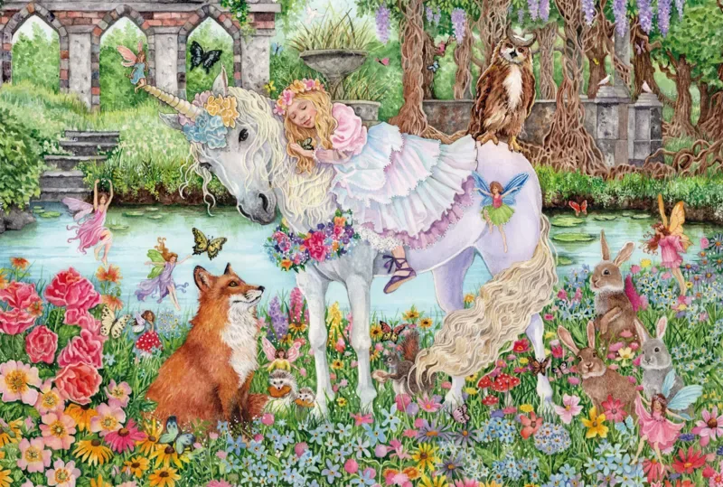 Puzzle Princesse Licorne - 150 à 199 pièces de Schmidt Spiele – boîte