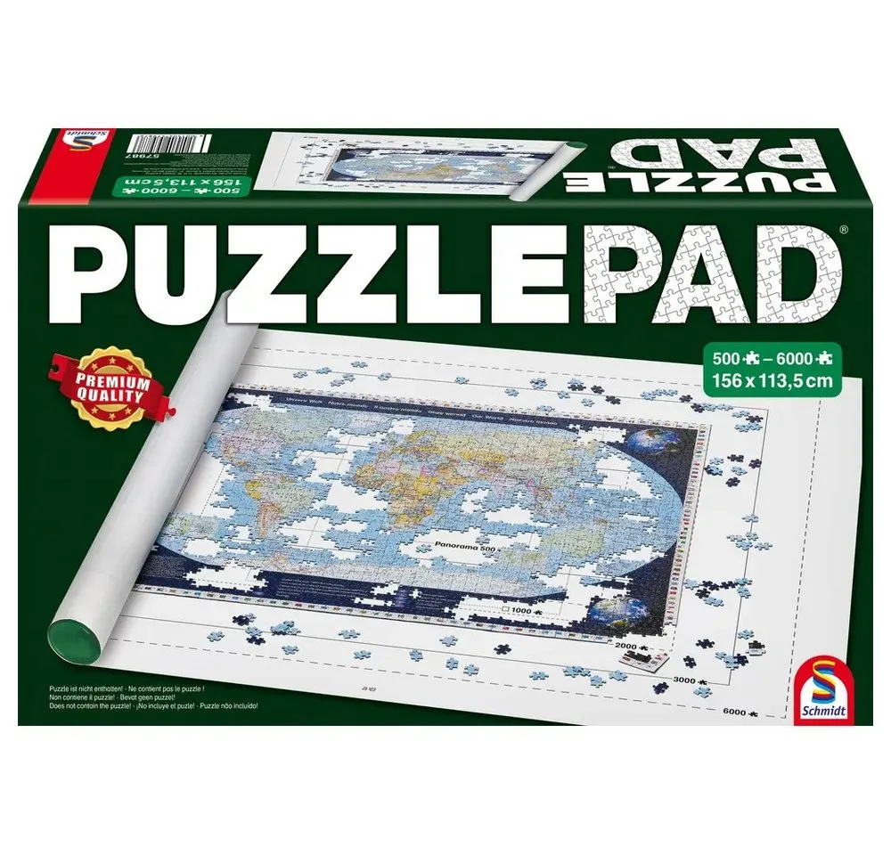 Puzzle Puzzle Pad® für Puzzles bis 6.000 Teile, Puzzleteile von Schmidt Spiele – Schachtel