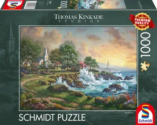Puzzle Refuge au Bord de la Mer - 1000 pièces van Schmidt Spiele – doos 2 van 2