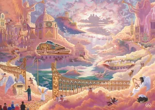 Puzzle Royaume des Cieux - 1000 pièces van Schmidt Spiele – doos 1 van 2