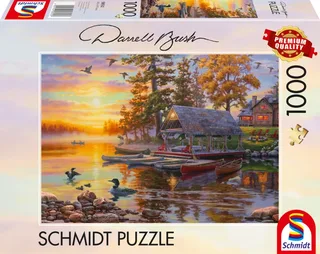Puzzle Scène Lacustre - 1000 pièces van Schmidt Spiele – doos 2 van 2