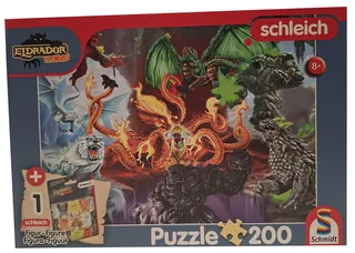 Puzzle Schmidt Puzzle Eldrador Creatures Fiese Kreaturen Puzzle-Set, 200 Puzzleteile de Schmidt Spiele, édition Multicolore – boîte 1 sur 2