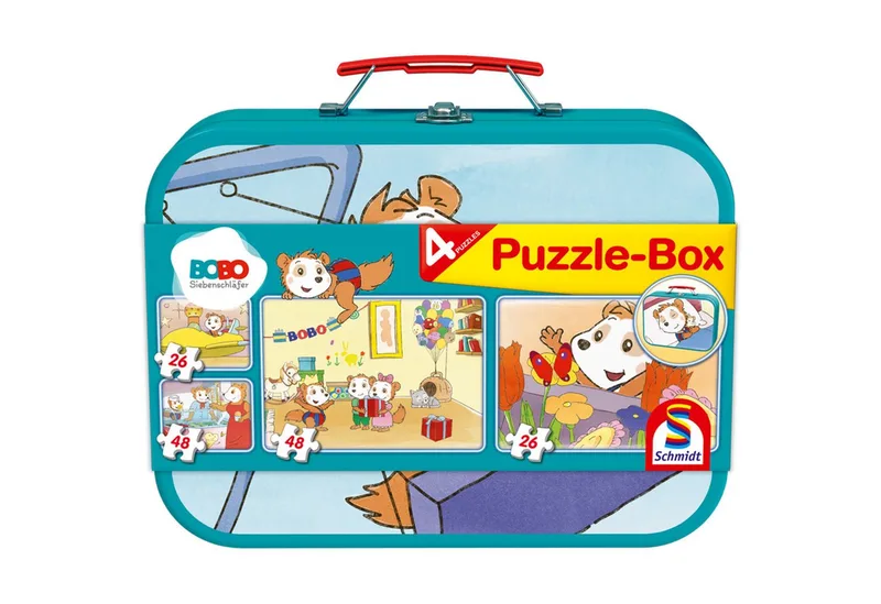 Puzzle Schmidt Spiele Bobo Siebenschläfer Puzzle-Box im, 148 Puzzleteile de Schmidt Spiele, édition Multicolore – boîte 1 sur 5