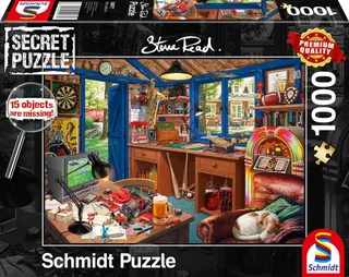 Puzzle Secret Puzzle - Atelier du Père - 1000 pièces van Schmidt Spiele – doos 2 van 2