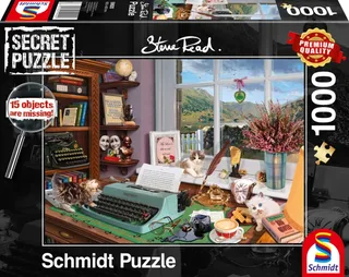 Puzzle Secret Puzzle - Steve Read: Au Bureau - 1000 pièces van Schmidt Spiele – doos 2 van 2