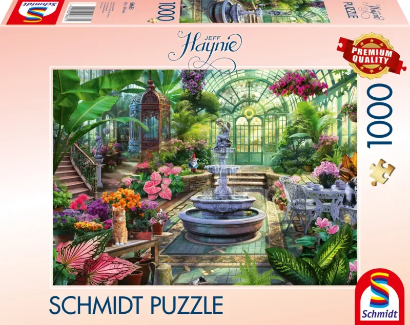 Puzzle Serre Victorienne - 1000 pièces van Schmidt Spiele – doos 2 van 2