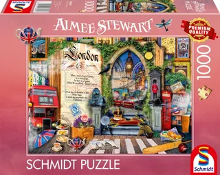 Puzzle Souvenirs de Londres - 1000 pièces van Schmidt Spiele – doos 2 van 2