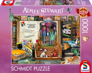 Puzzle Souvenirs de New York - 1000 pièces de Schmidt Spiele – boîte 2 sur 2