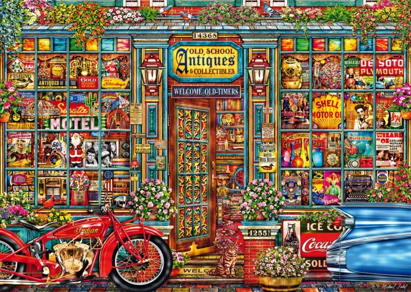 Puzzle Trésors du passé - 1000 pièces de Schmidt Spiele – boîte
