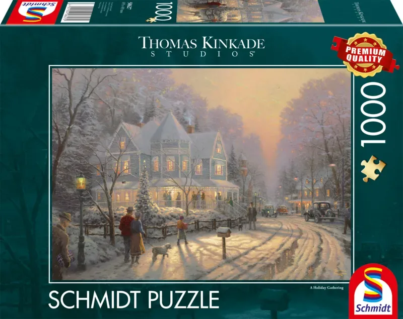 Puzzle Une Réunion Familiale de Fête - 1000 pièces de Schmidt Spiele – boîte 2 sur 2